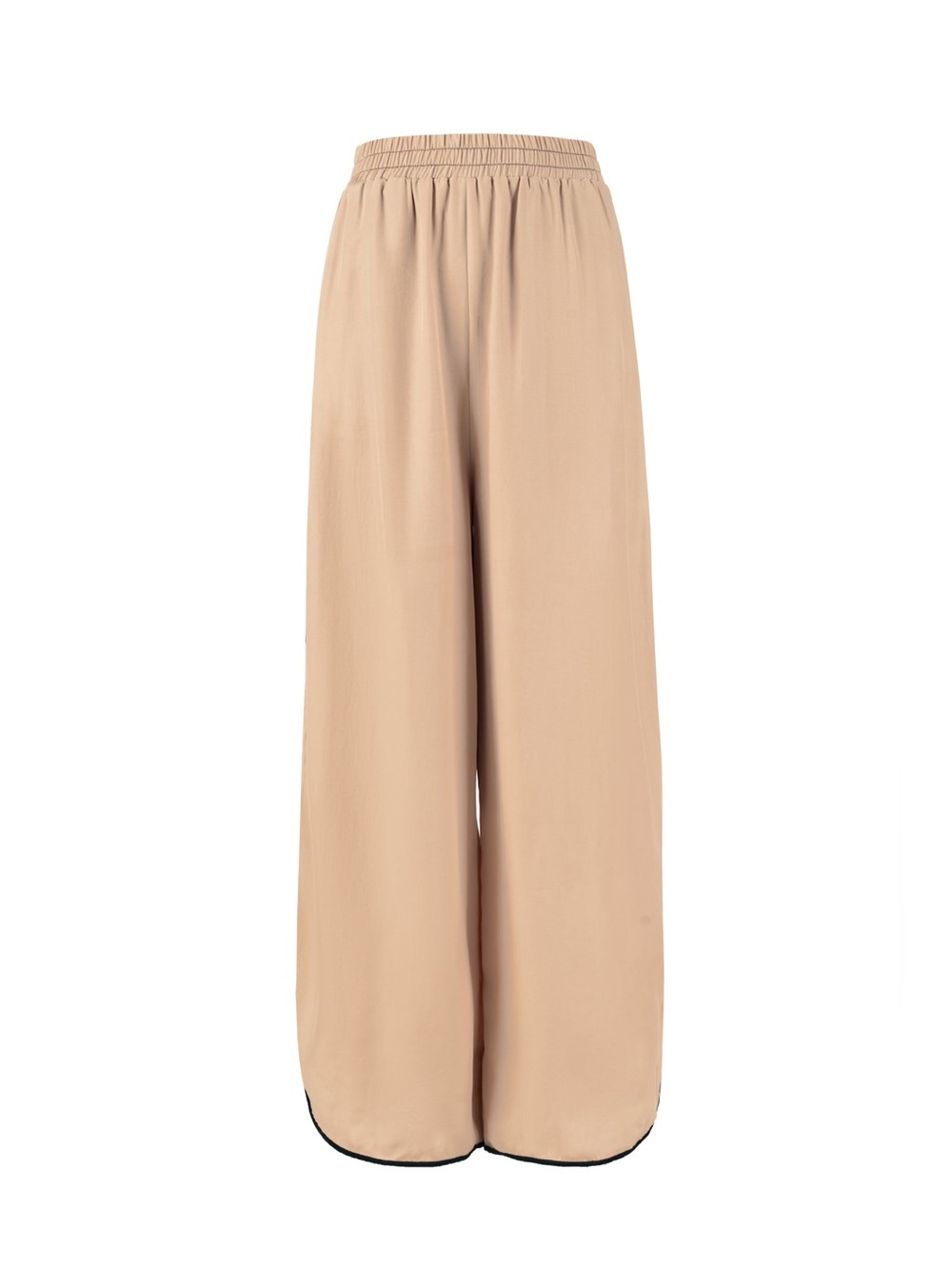 NEW SANCIA The Tansy Tencel Pants Tan Black Size XL